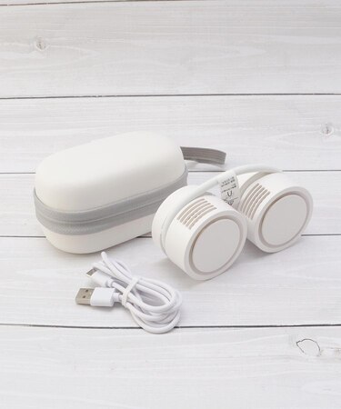 ネック 収納型ファン ケース付き