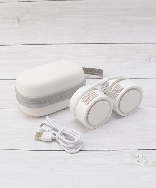 ネック 収納型ファン ケース付き