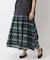 ◆チェックウエストタックスカート
