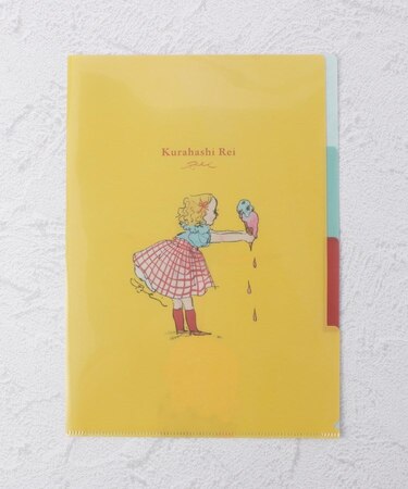 ◆くらはしれい 3Pクリアファイル A4