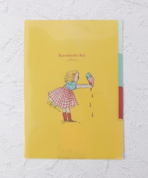 ◆くらはしれい 3Pクリアファイル A4