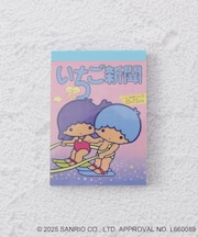 ◆サンリオキャラクターズ ミニメモ いちご新聞