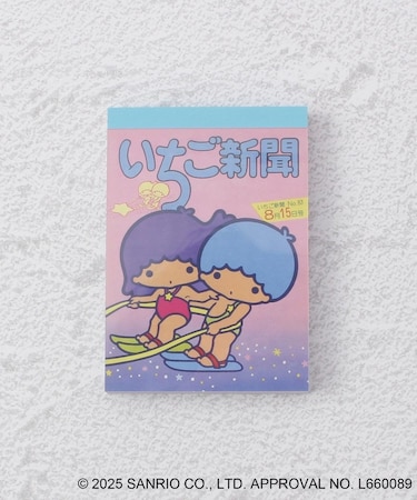 ◆サンリオキャラクターズ ミニメモ いちご新聞