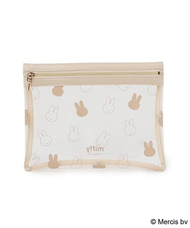 Dick Bruna miffy フラットポーチ クリアフェイス