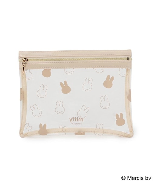 Dick Bruna miffy フラットポーチ クリアフェイス