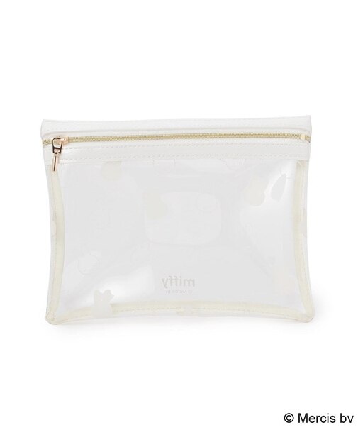 Dick Bruna miffy フラットポーチ クリアフェイス