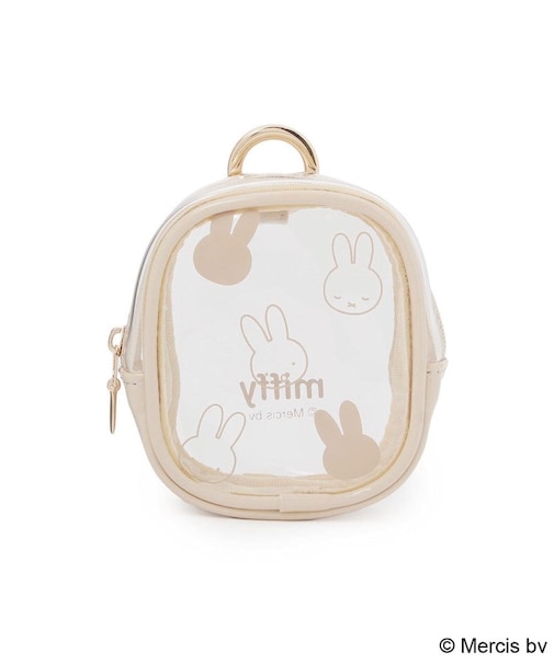 Dick Bruna miffy ミニスクエアポーチ クリアフェイス