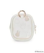 Dick Bruna miffy ミニスクエアポーチ クリアフェイス
