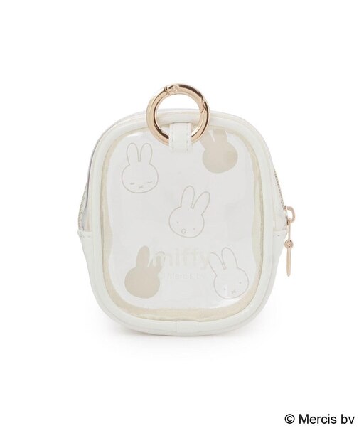 Dick Bruna miffy ミニスクエアポーチ クリアフェイス
