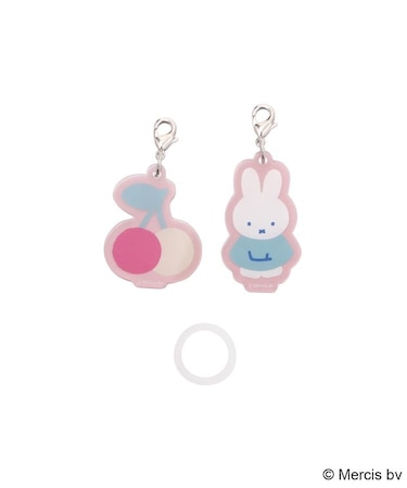 ◆Dick Bruna miffy アクリルチャームセット チェリー