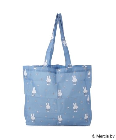 Dick Bruna miffy ショッピングバッグ M ブルードレス