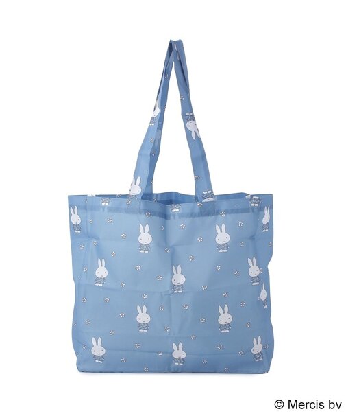 Dick Bruna miffy ショッピングバッグ M ブルードレス