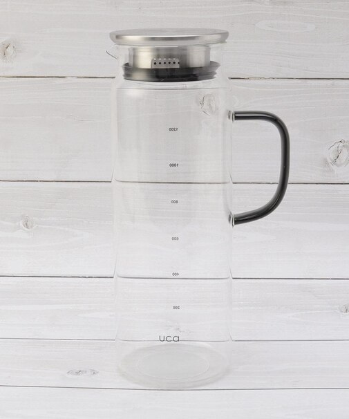 LOG 耐熱ガラスウォータージャグ 1.4L