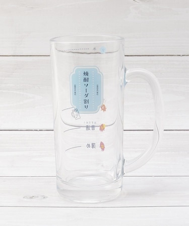 目安つき 焼酎ソーダ割りジョッキ 435ml