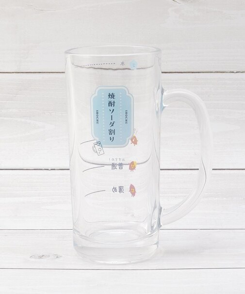 目安つき 焼酎ソーダ割りジョッキ 435ml