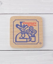 ◆コメダ 木製コースター