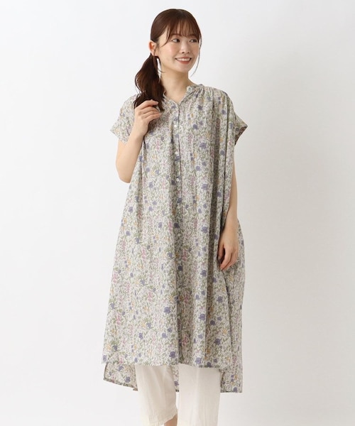 ✨美品✨ エトロ　ペイズリー柄ワンピース　ストレッチ　フレンチスリーブ　ドレス