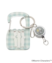 MOOMIN リール付アクリルカラビナ