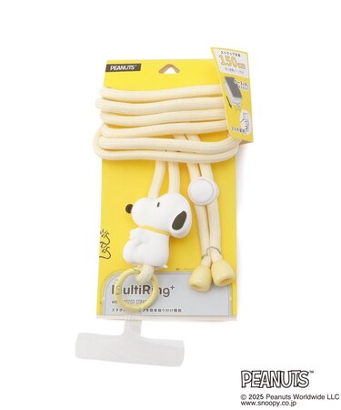 SNOOPY マルチリングストラップ