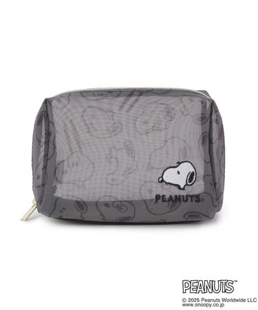 SNOOPY ラウンドポーチ 顔いっぱい