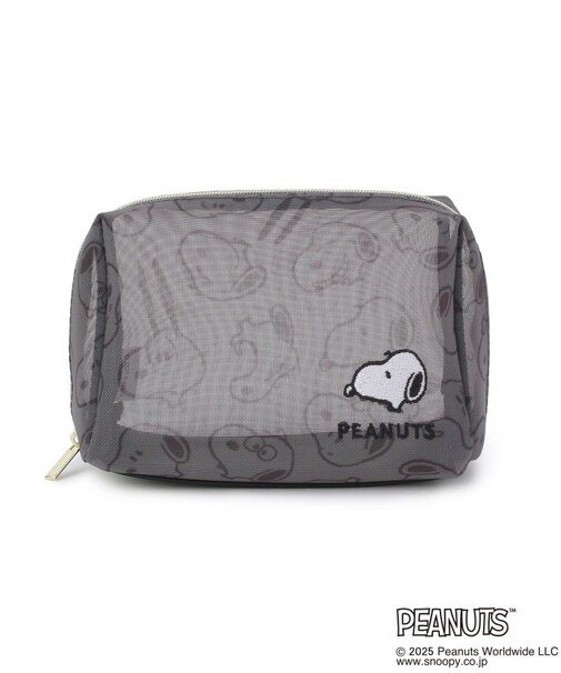 SNOOPY ラウンドポーチ 顔いっぱい