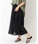 リゾート パンツ付スカート