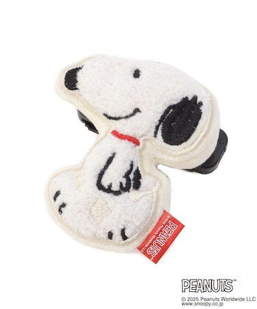 SNOOPY サガラ刺繍シートベルトストッパー