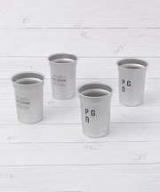 リサイクル アルミナムカップ 4P 600ml