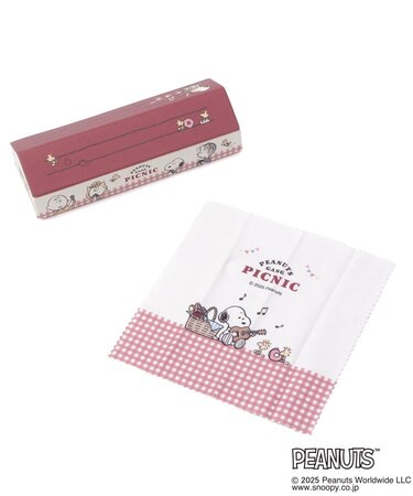 SNOOPY メガネケース ハウス