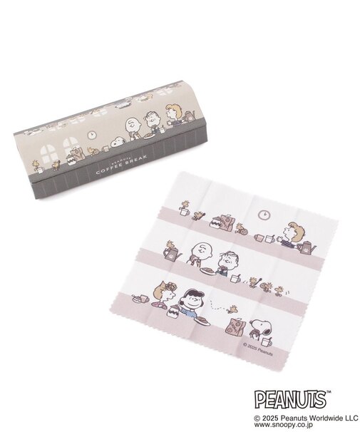 SNOOPY メガネケース ハウス