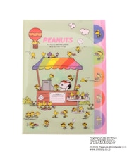 ◆SNOOPY ダイカットクリアファイル5P WOODSTOCK&SNOOPY 2