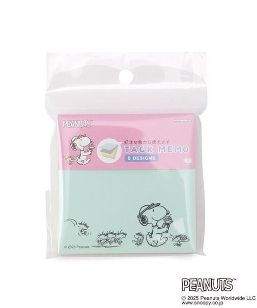 ◆SNOOPY 付箋メモ5C WOODSTOCK&SNOOPY 2