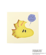 ◆SNOOPY 窓付きスクエアメモ WOODSTOCK&SNOOPY 2