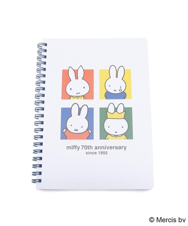 ◆Dick Bruna miffy A5リングノートB ヒストリー