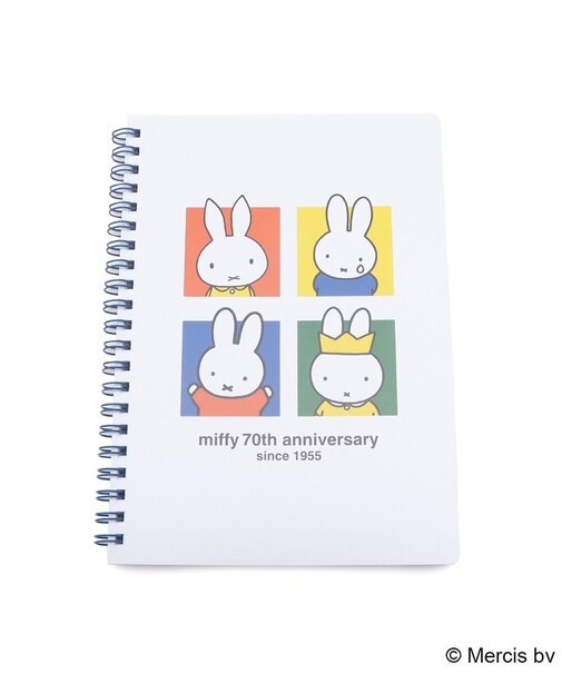 ◆Dick Bruna miffy A5リングノートB ヒストリー