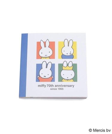 ◆Dick Bruna miffy スクエアメモ ヒストリー
