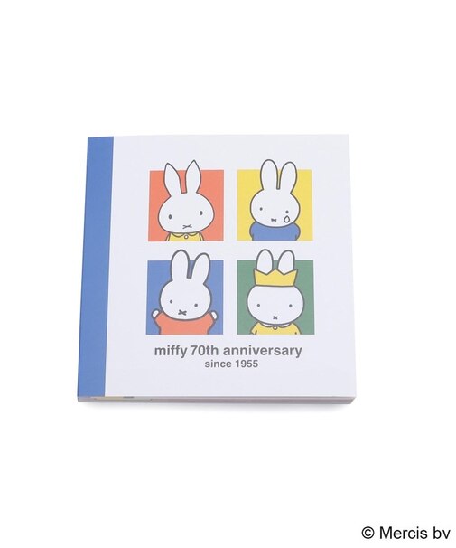 ◆Dick Bruna miffy スクエアメモ ヒストリー