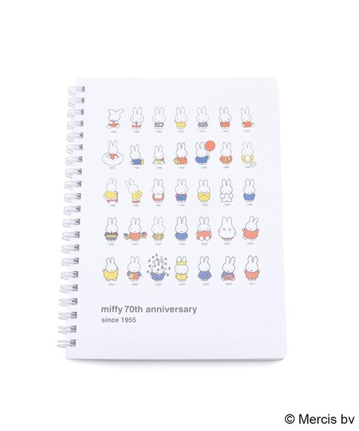 ◆Dick Bruna miffy A5リングノートA ヒストリー