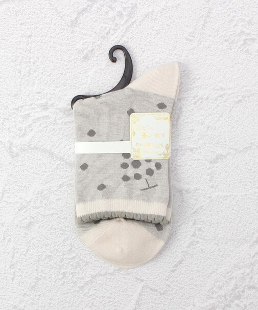 ◆あなたに優しい 逆スパグレープ クォーターソックス