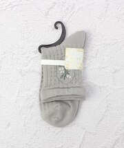 ◆あなたに優しい メッシュスズラン クォーターソックス