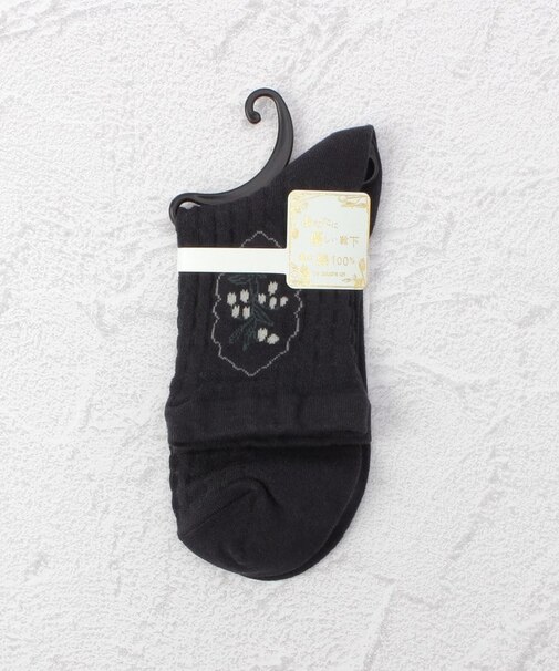 ◆あなたに優しい メッシュスズラン クォーターソックス