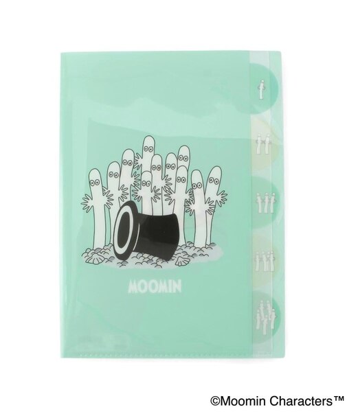 ◆MOOMIN ダイカットクリアファイル5P 25SS