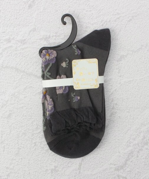 ◆あなたに優しい 逆スパパンジー クォーターソックス