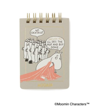 ◆MOOMIN WリングメモA7 25SS