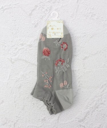 ◆あなたに優しい 逆スパ果物 アンクルソックス