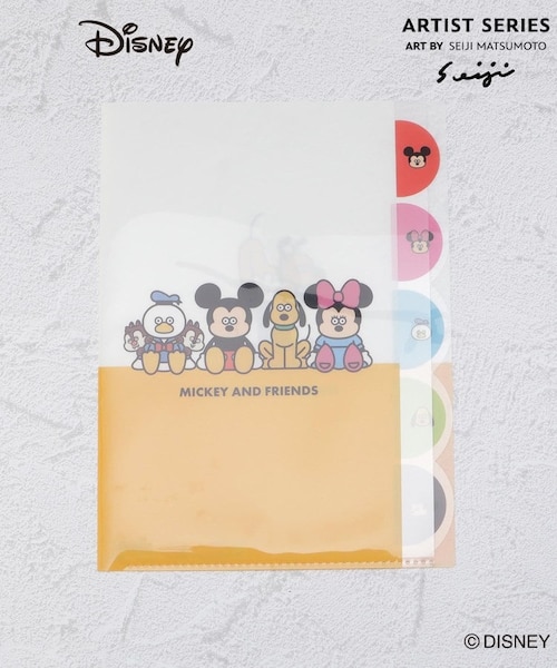 ◇ディズニー ダイカットクリアファイル5P 松本セイジ｜ワンズテラスの