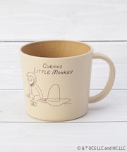 ◆おさるのジョージ 抗菌塗マグ