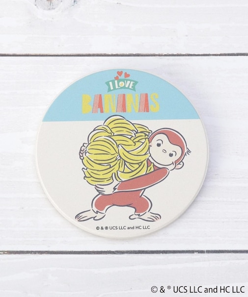 ◆おさるのジョージ 吸水コースター