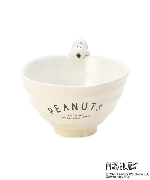 SNOOPY フィギュア付き茶碗 350ml