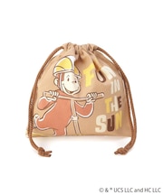 ◆【ワンズテラス限定】おさるのジョージ コットン巾着